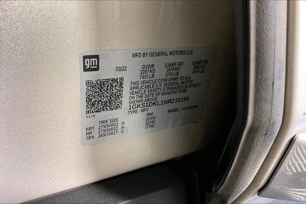 Used 2022 GMC Yukon Denali w/ Denali Premium Package image 46