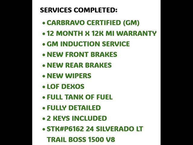 Certified 2024 Chevrolet Silverado 1500 LT Trail Boss w/ LT Trail Boss Premium Package AWD/4WD image 45