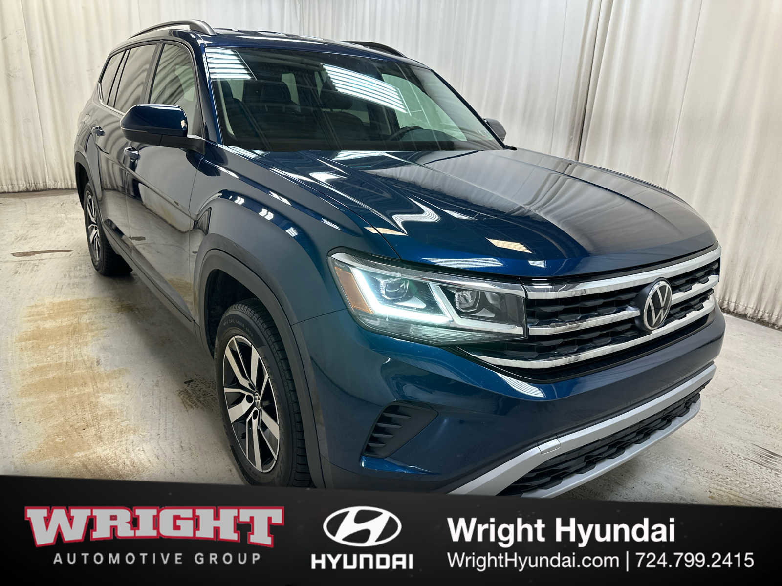 Used 2022 Volkswagen Atlas SE