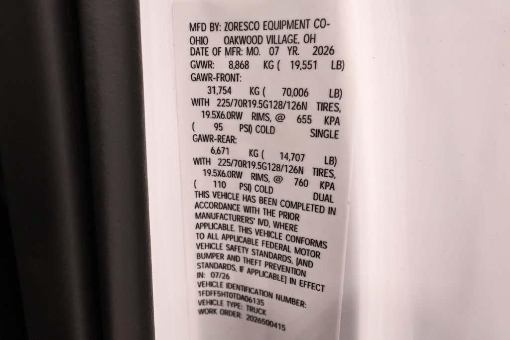 New 2026 Ford F550 4x4 Regular Cab Super Duty image 37