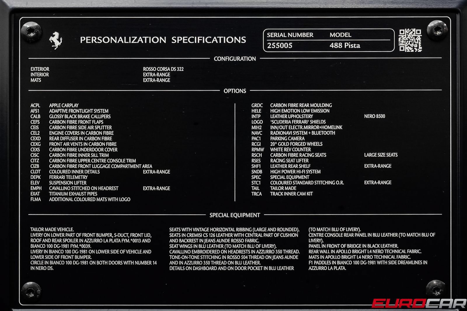 Used 2020 Ferrari 488 Pista Coupe RWD image 11