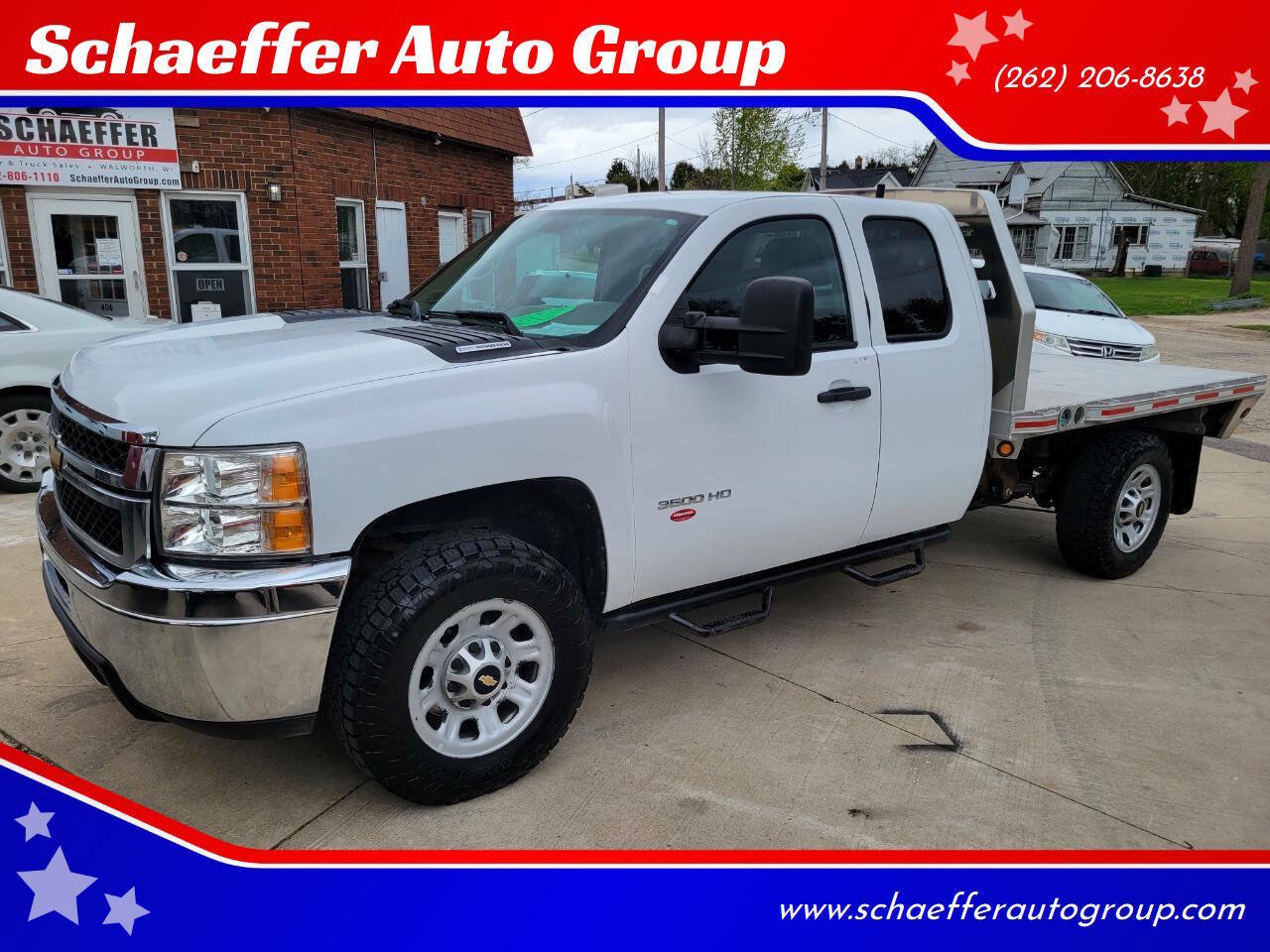 Used 2013 Chevrolet Silverado 3500 W/T AWD/4WD image 1