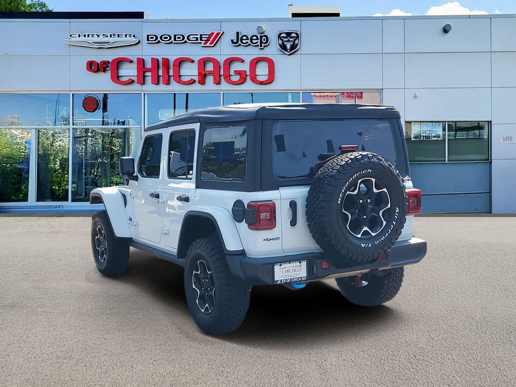 Used 2021 Jeep Wrangler Unlimited Rubicon 4xe w/ Cold Weather Group AWD/4WD image 3
