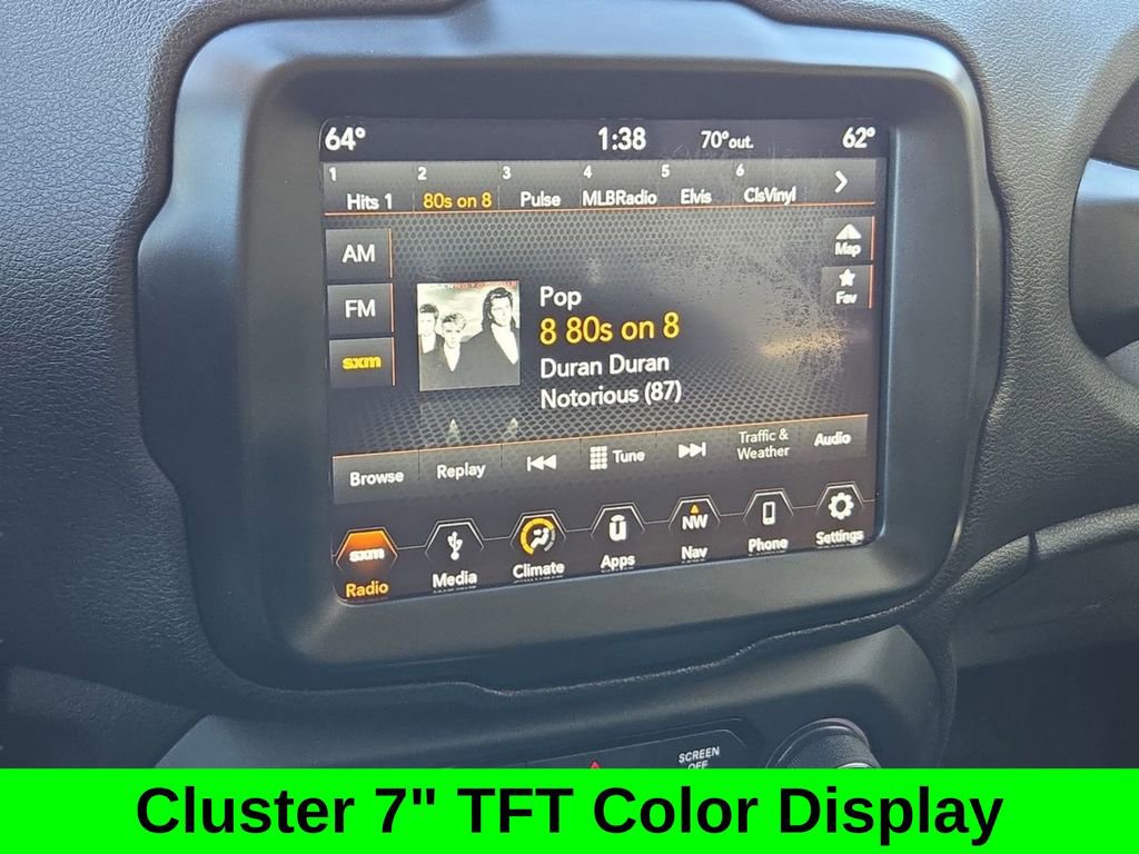 Used 2018 Jeep Renegade Altitude w/ UConnect 8.4 Nav Group image 19