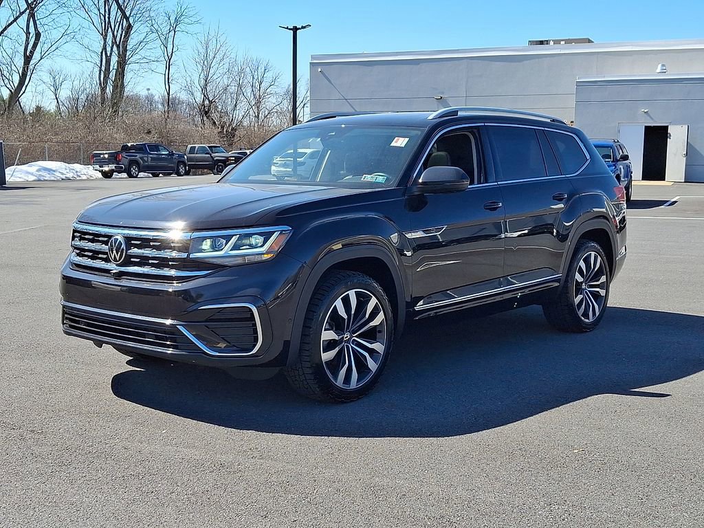 Used 2022 Volkswagen Atlas SEL Premium image 3
