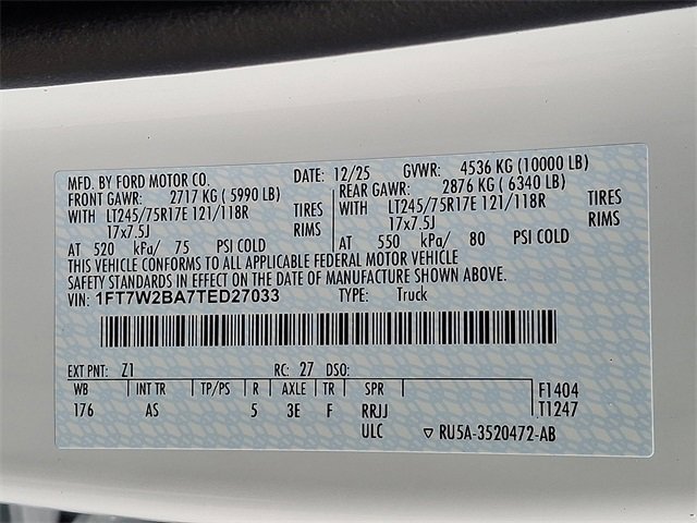 New 2026 Ford F250 XL w/ FX4 Off-Road Package image 15