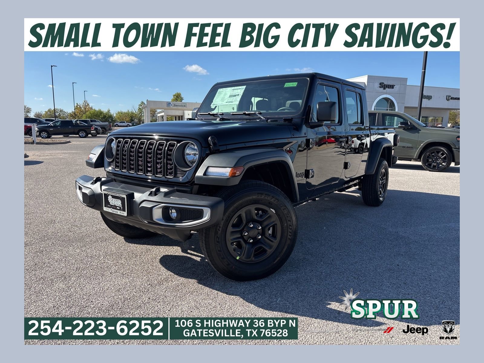 New 2026 Jeep Gladiator Sport
