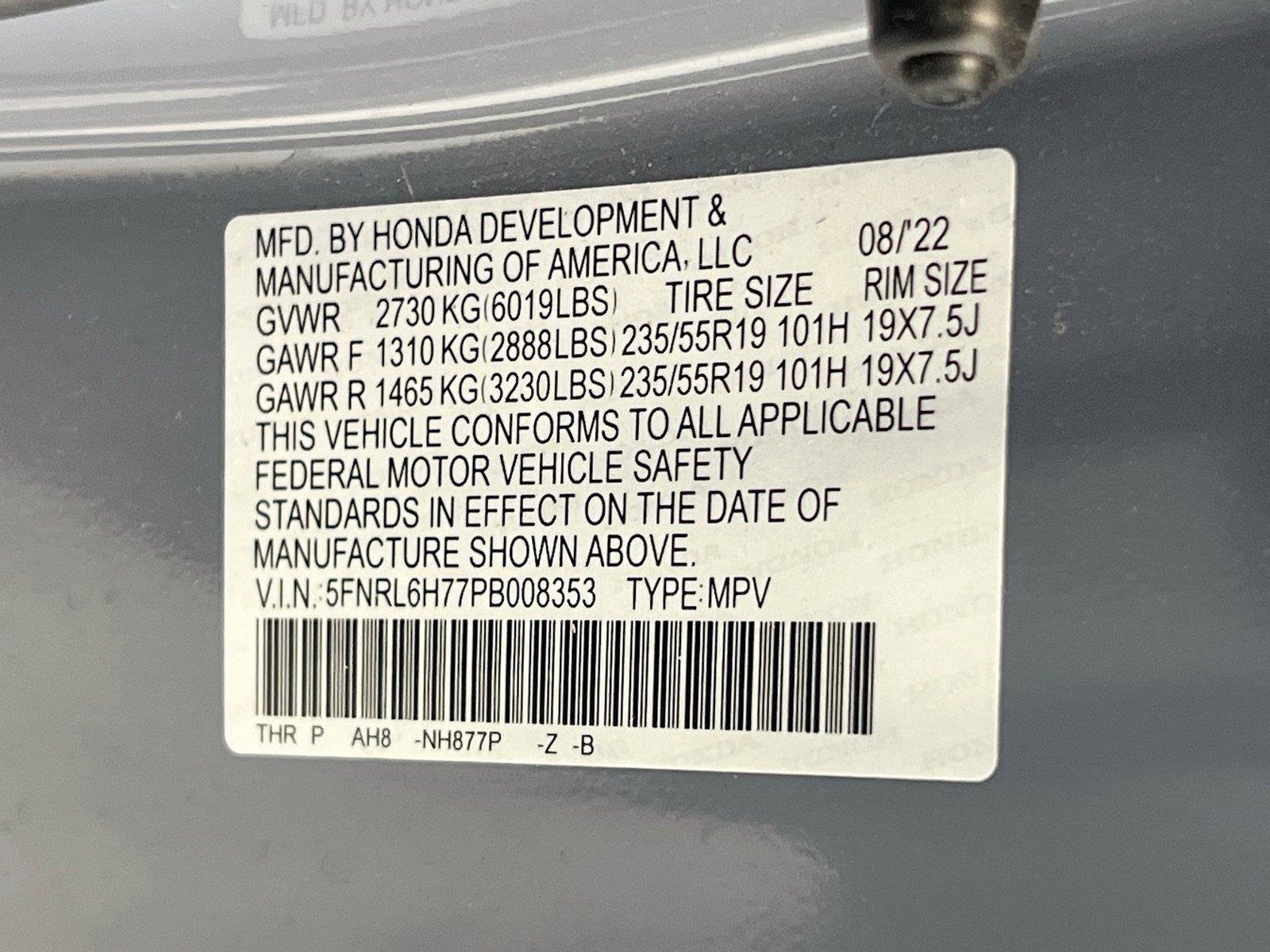 Used 2023 Honda Odyssey Sport image 31