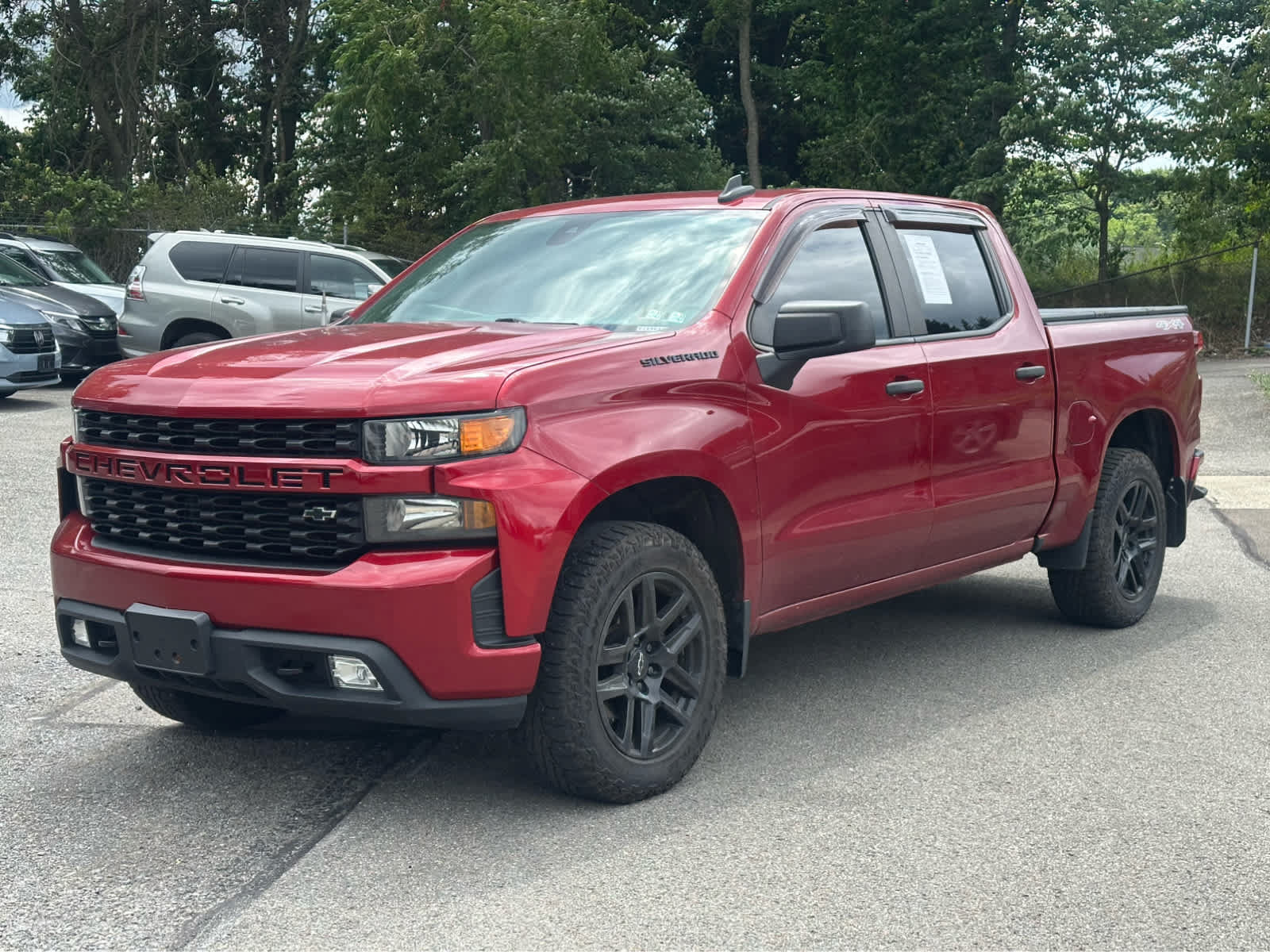 Used 2022 Chevrolet Silverado 1500 Custom w/ LPO, Blackout Package