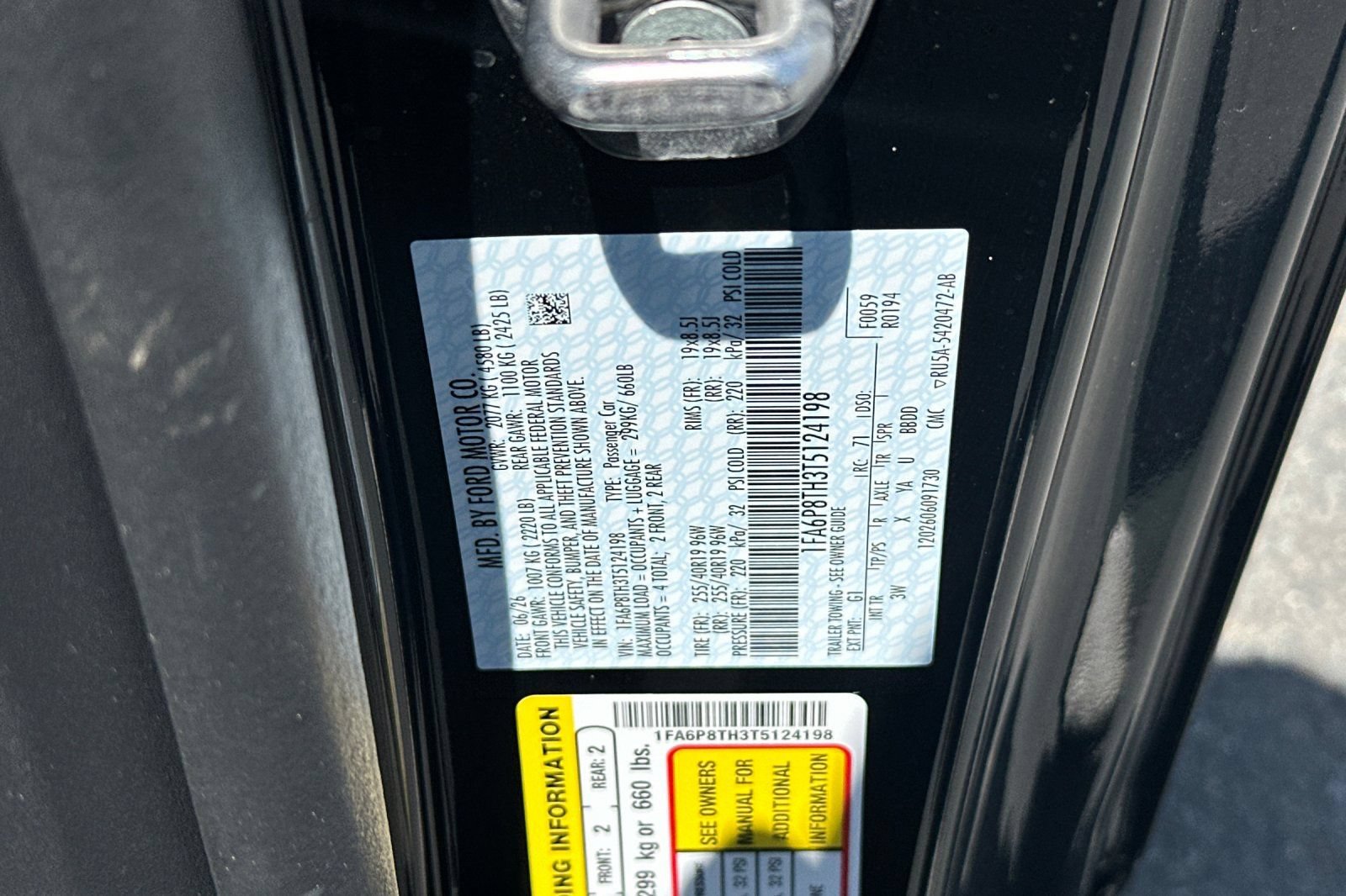 New 2026 Ford Mustang Premium RWD image 25