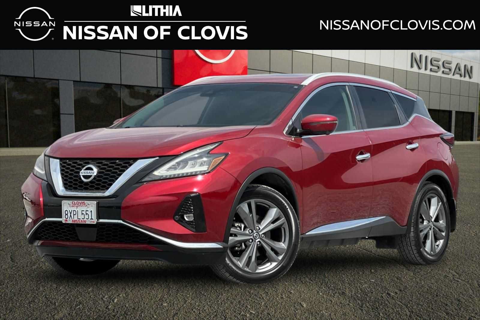 Certified 2021 Nissan Murano Platinum w/ Cargo Package