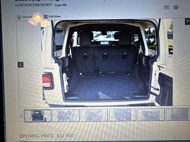 Used 2025 Jeep Wrangler Unlimited Sport AWD/4WD image 13
