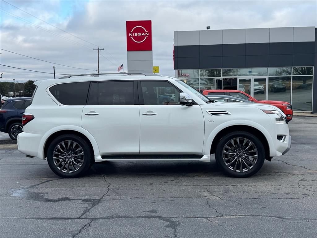 Used 2022 Nissan Armada Platinum w/ Captain's Chairs Package image 2