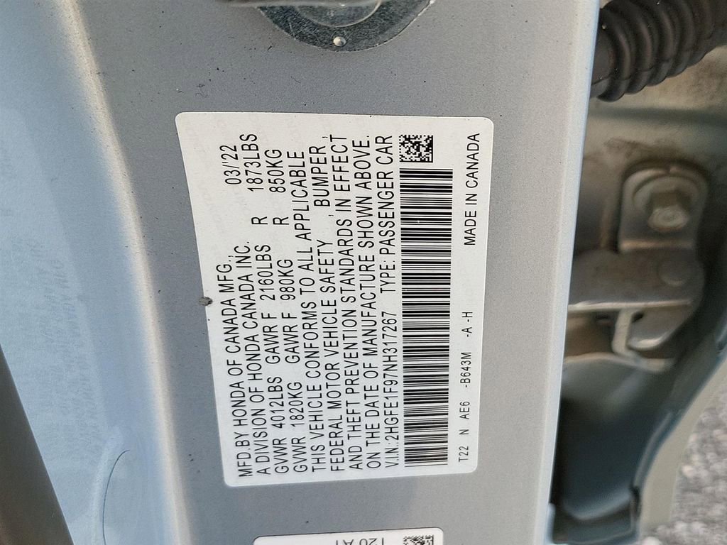 Used 2022 Honda Civic Touring image 26