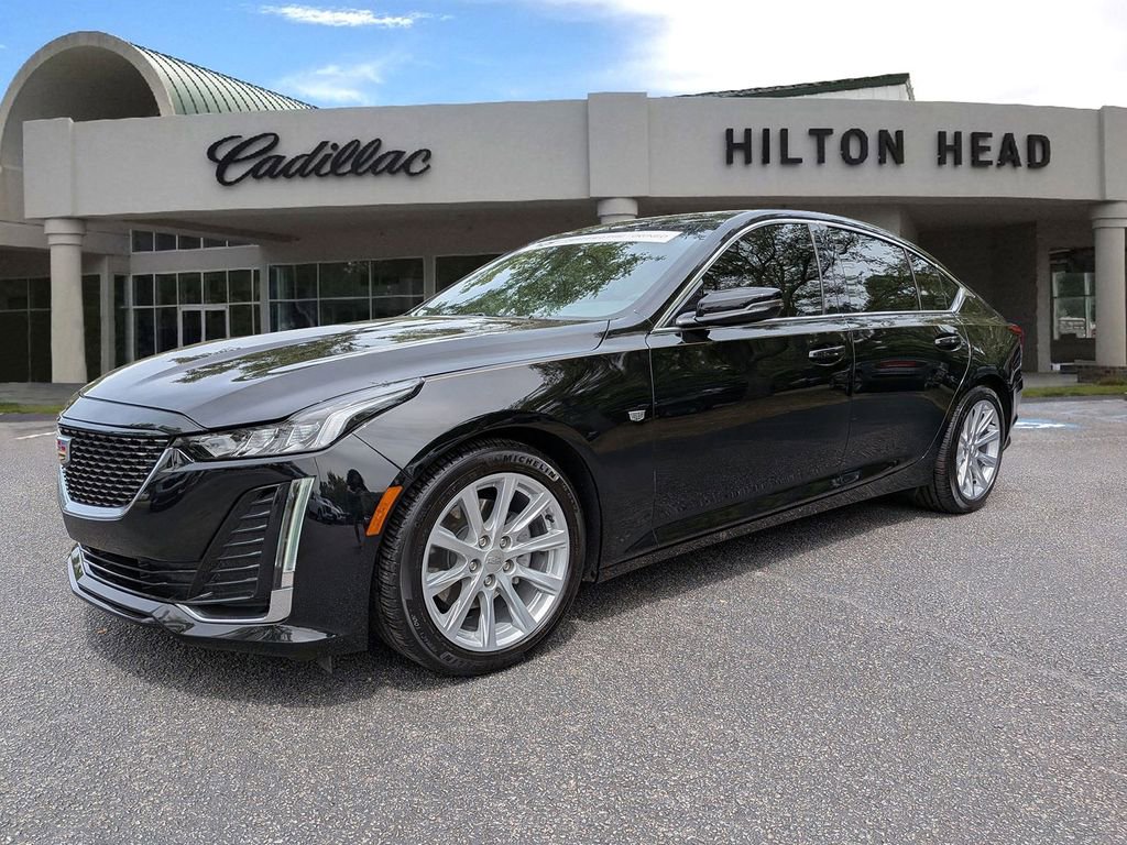 Certified 2023 Cadillac CT5 Luxury w/ Sun And Sound Package RWD image 1