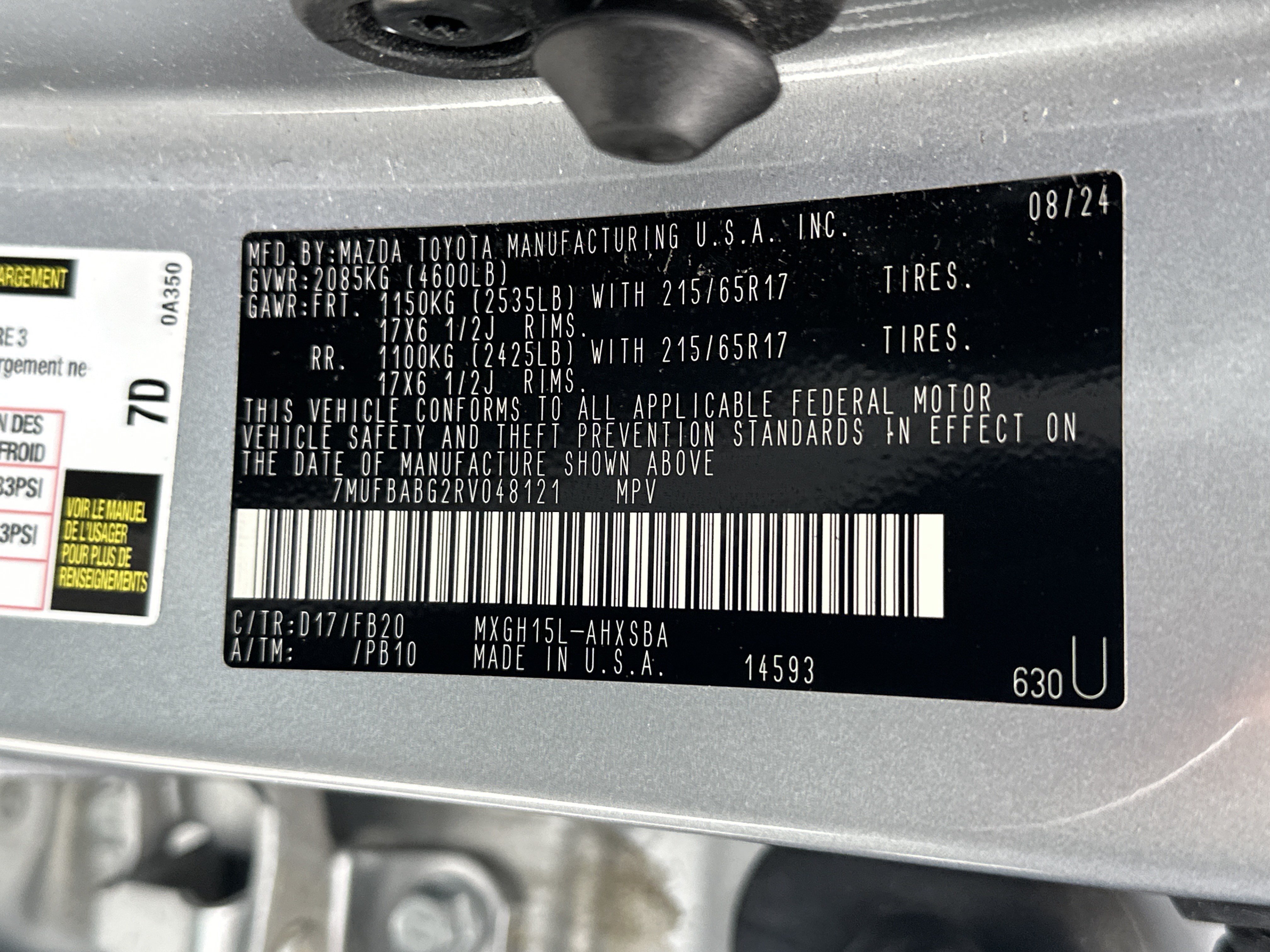 Used 2024 Toyota Corolla Cross AWD Hybrid image 35