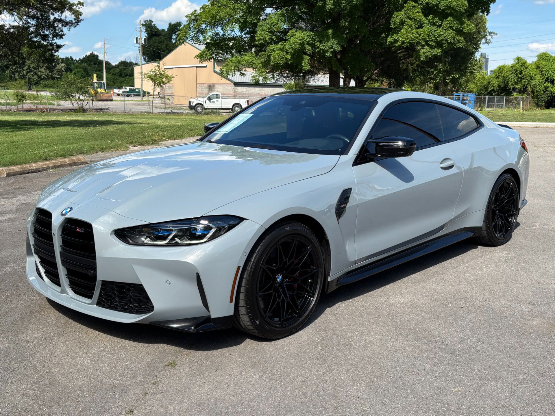 Used 2021 BMW M4 Coupe w/ Executive Package RWD video 2