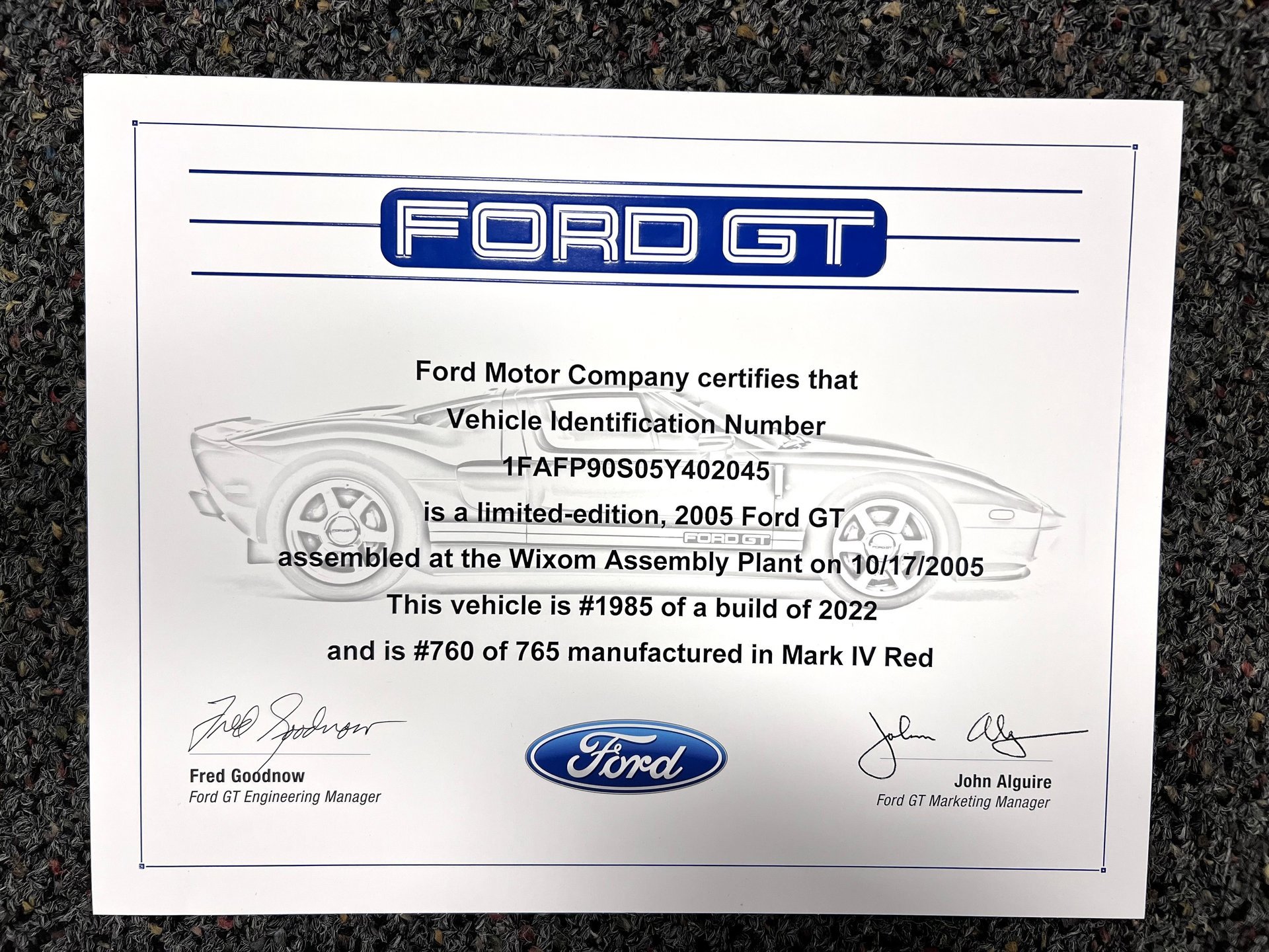 Used 2005 Ford GT RWD image 31
