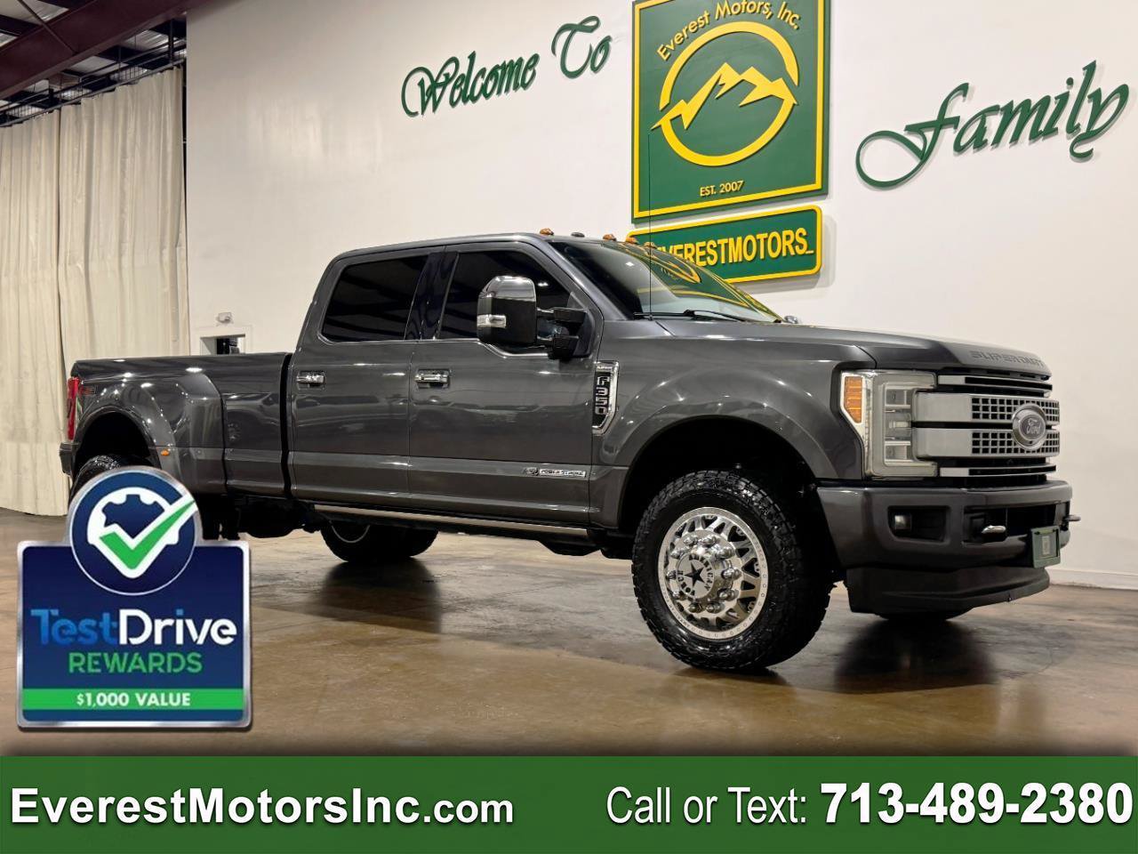 Used 2018 Ford F350 Platinum w/ Platinum Ultimate Package
