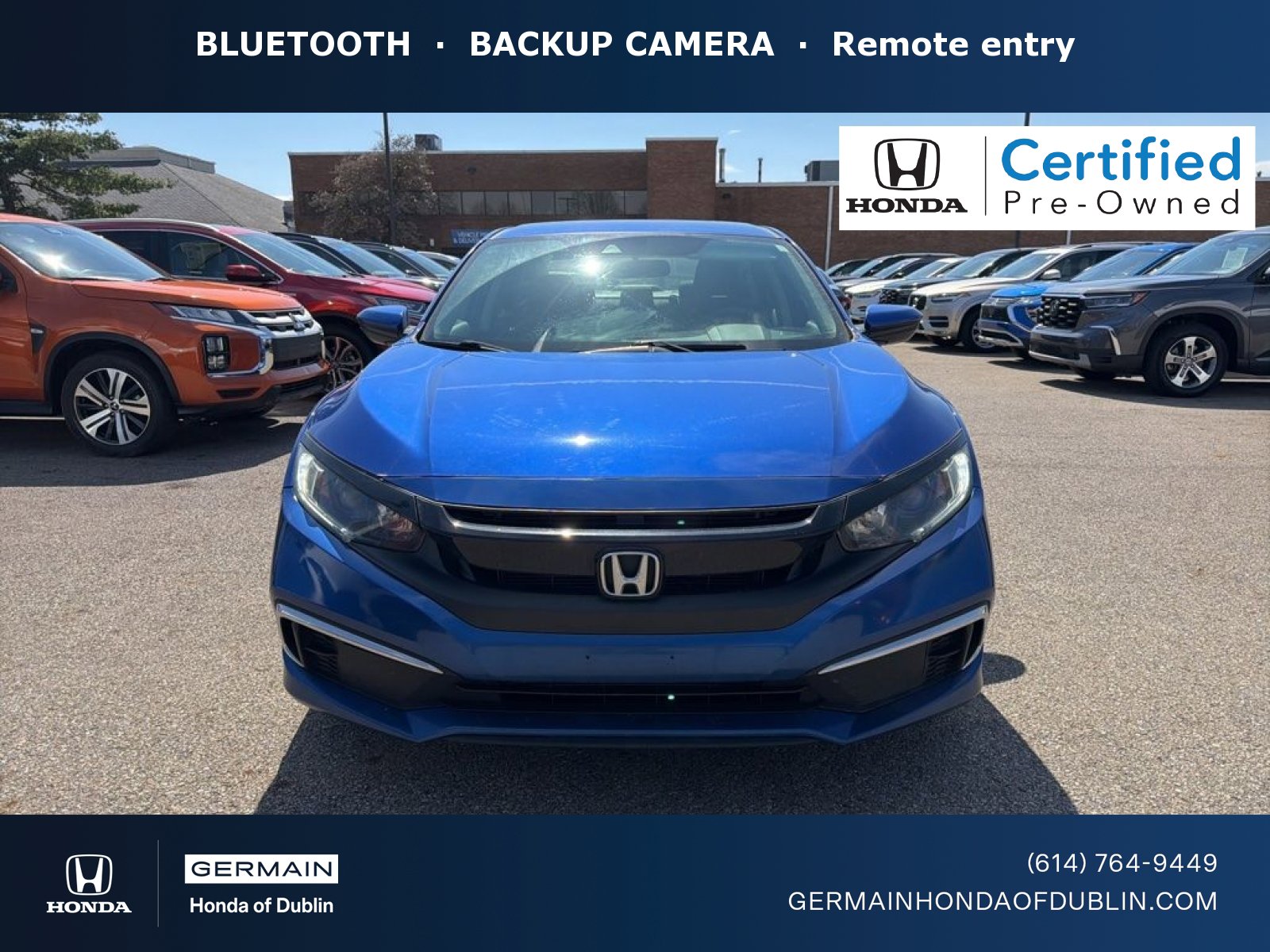 Used 2020 Honda Civic LX video 1