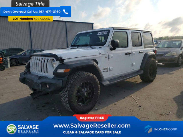 Used 2020 Jeep Wrangler Unlimited Sport S image 1