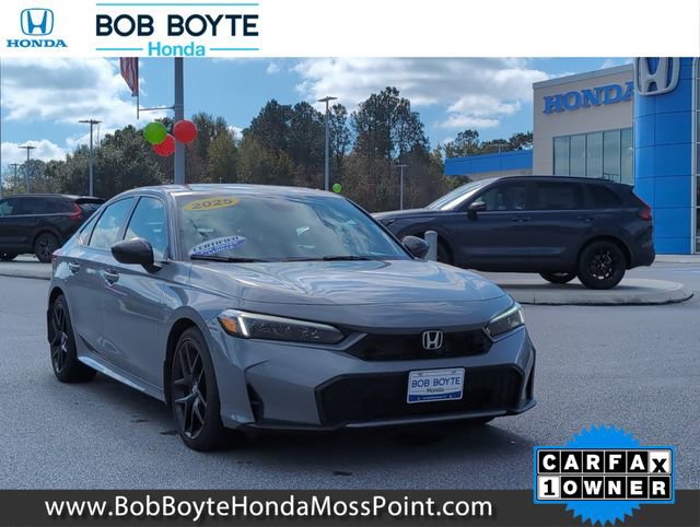 Certified 2025 Honda Civic FWD Hybrid Sedan video 1