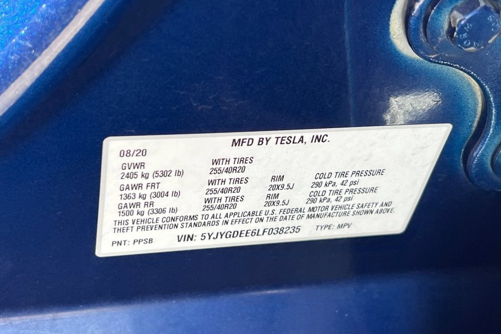 Used 2020 Tesla Model Y Long Range AWD/4WD image 31