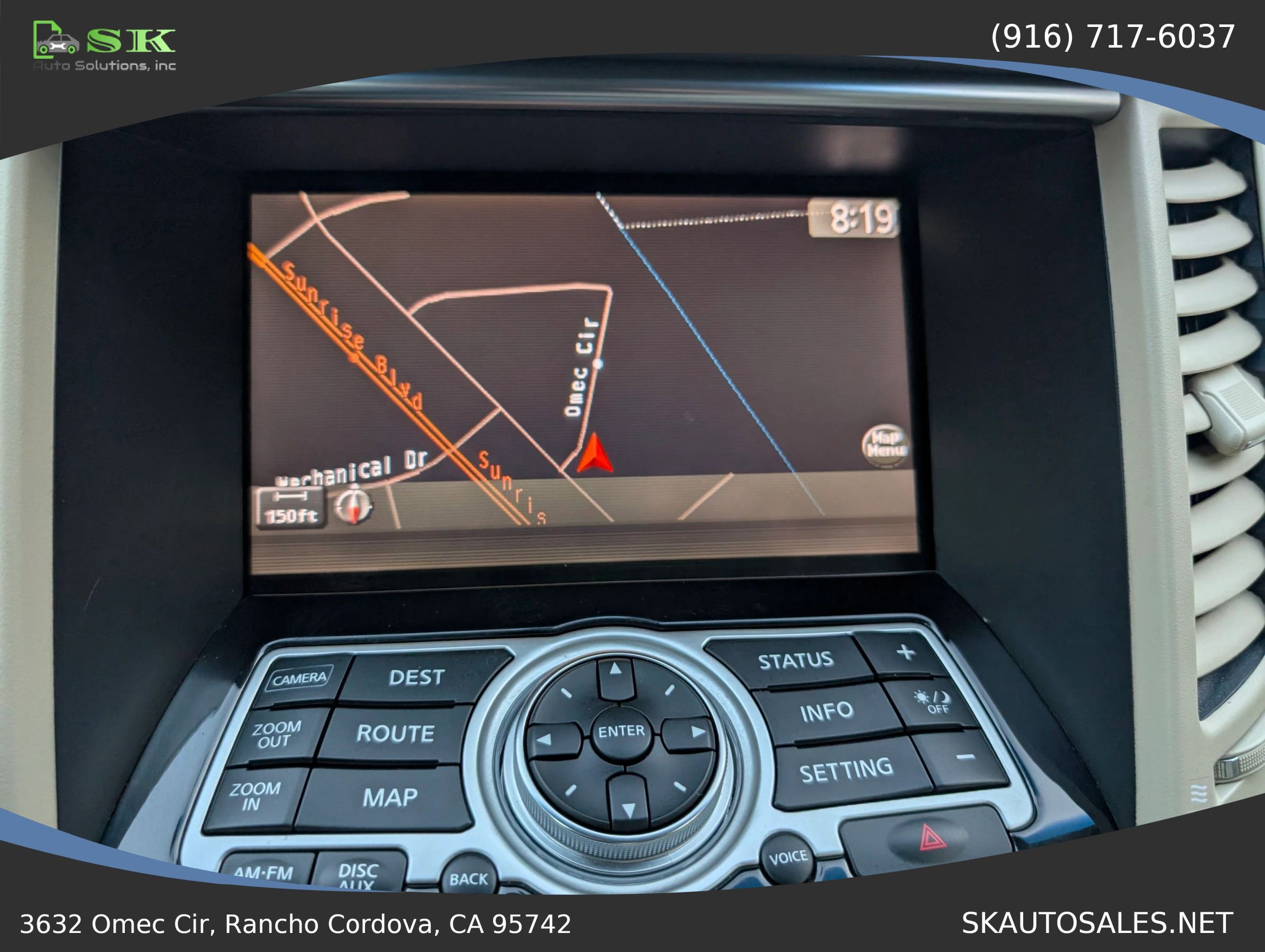 Used 2009 INFINITI FX35 AWD w/ Navigation Pkg image 17