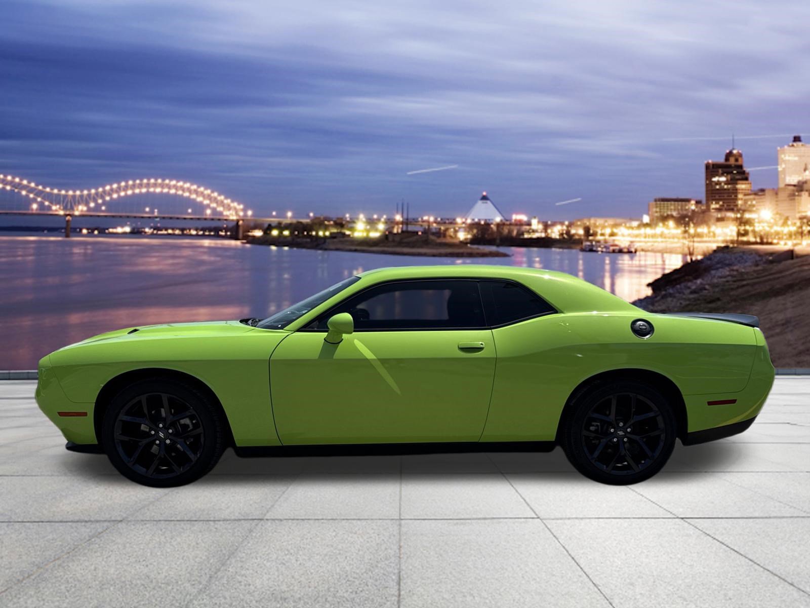 Used 2023 Dodge Challenger SXT w/ Blacktop Package RWD image 2
