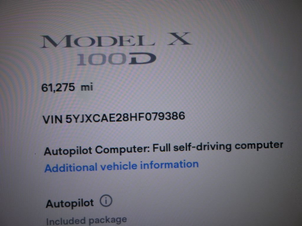 Used 2017 Tesla Model X 100D AWD/4WD image 22