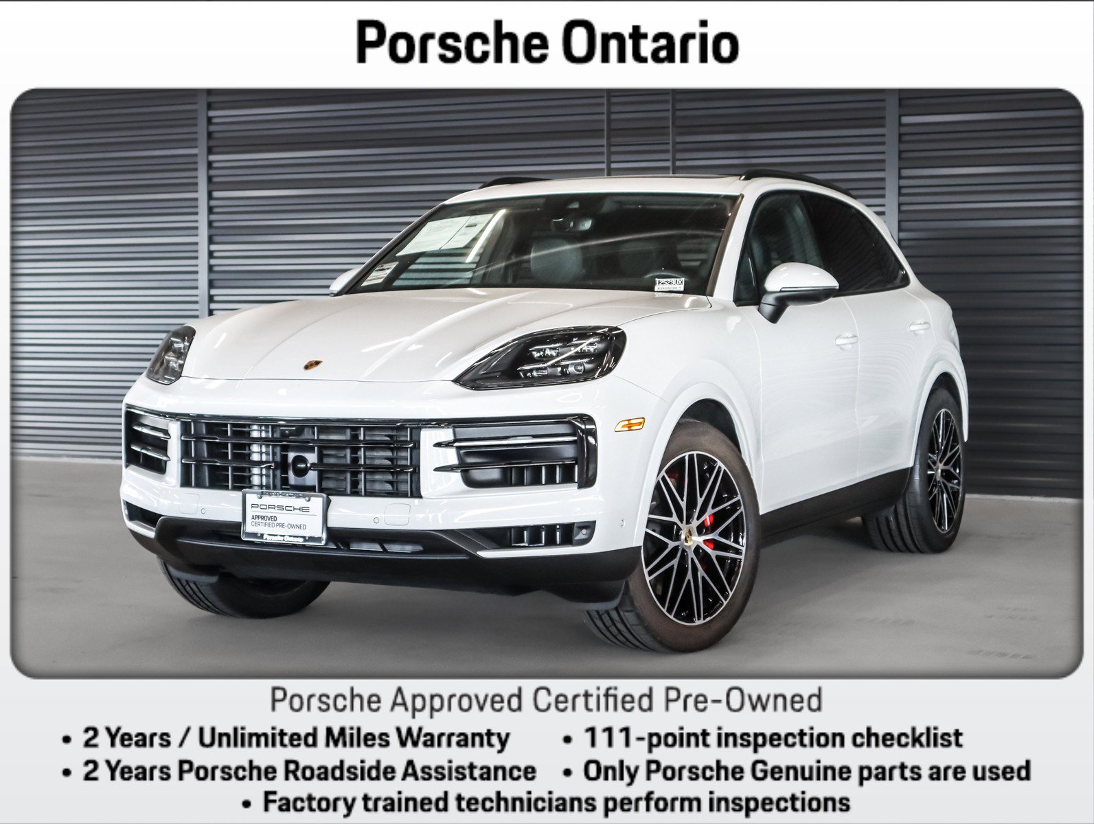 Certified 2024 Porsche Cayenne