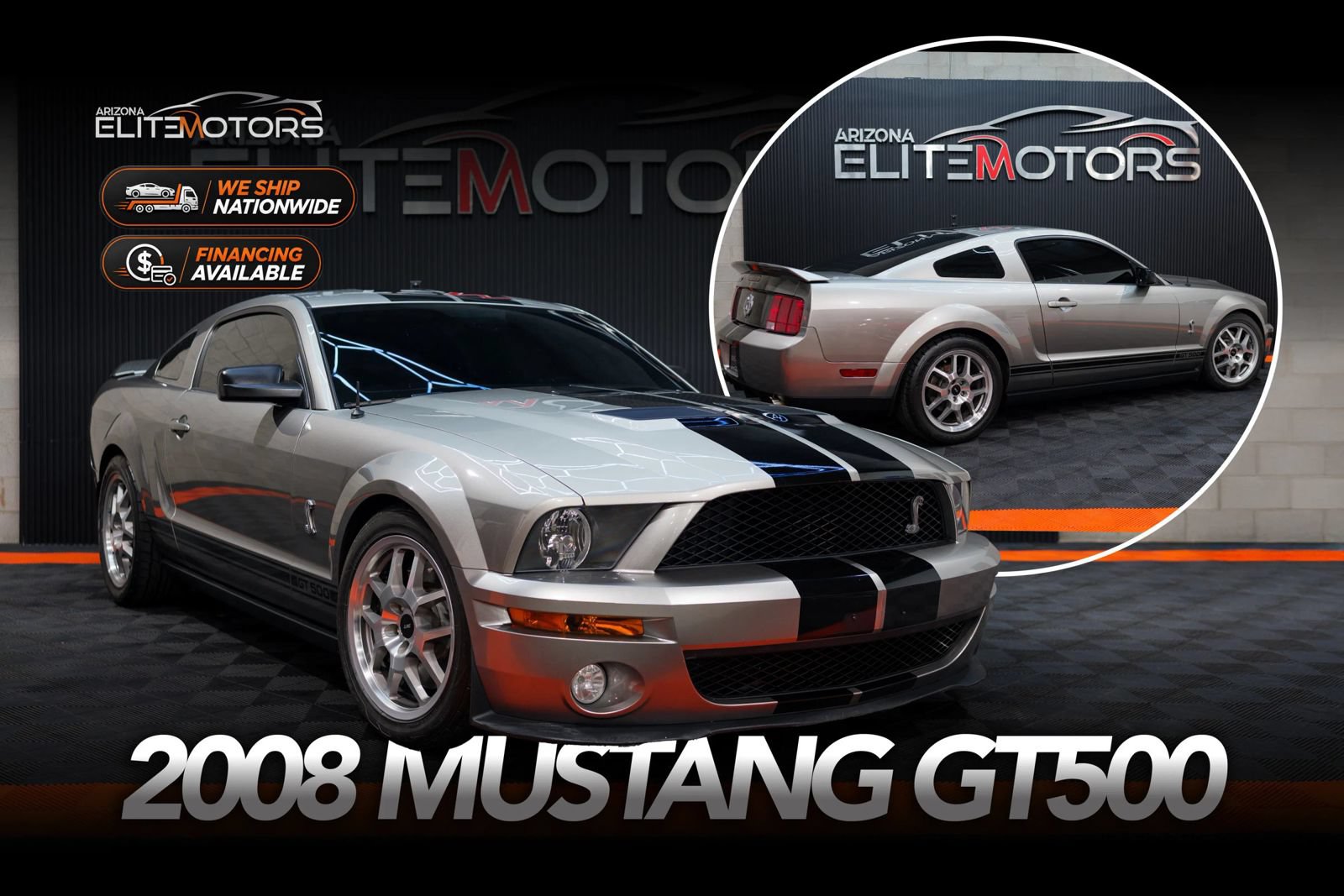Used 2008 Ford Mustang Shelby GT500 RWD image 1