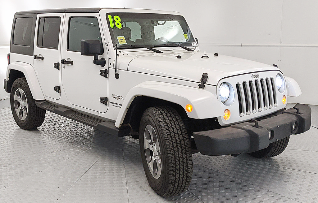 Used 2018 Jeep Wrangler Unlimited Sahara w/ Connectivity Group