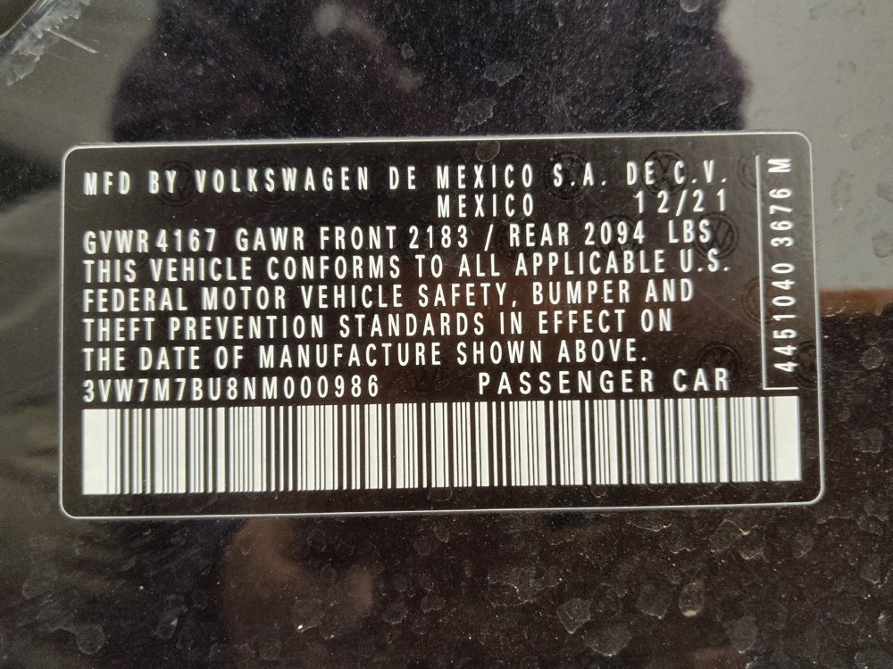 Used 2022 Volkswagen Jetta SE w/ Panoramic Sunroof Package image 33