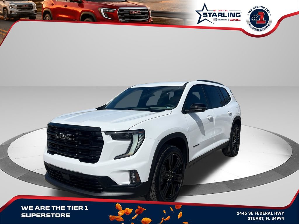 New 2026 GMC Acadia Elevation w/ Black Edition FWD 360° Tour