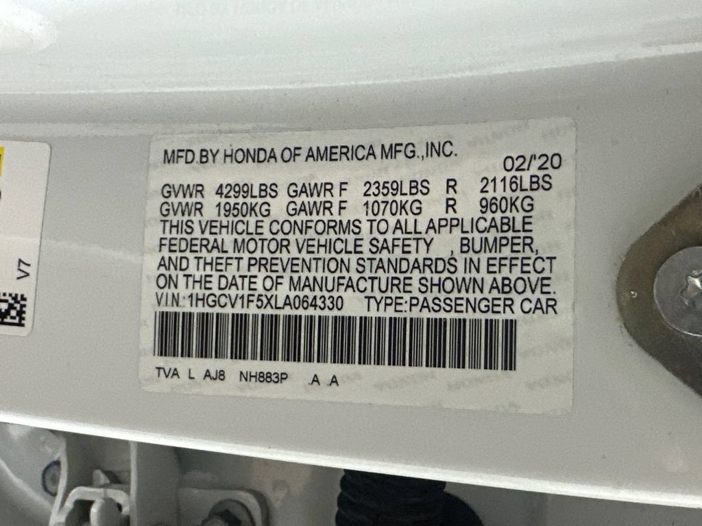 Used 2020 Honda Accord EX-L image 32