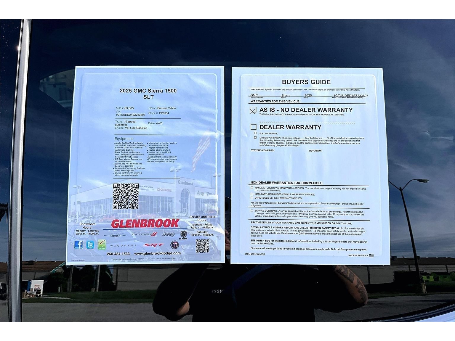 Used 2025 GMC Sierra 1500 SLT AWD/4WD image 58