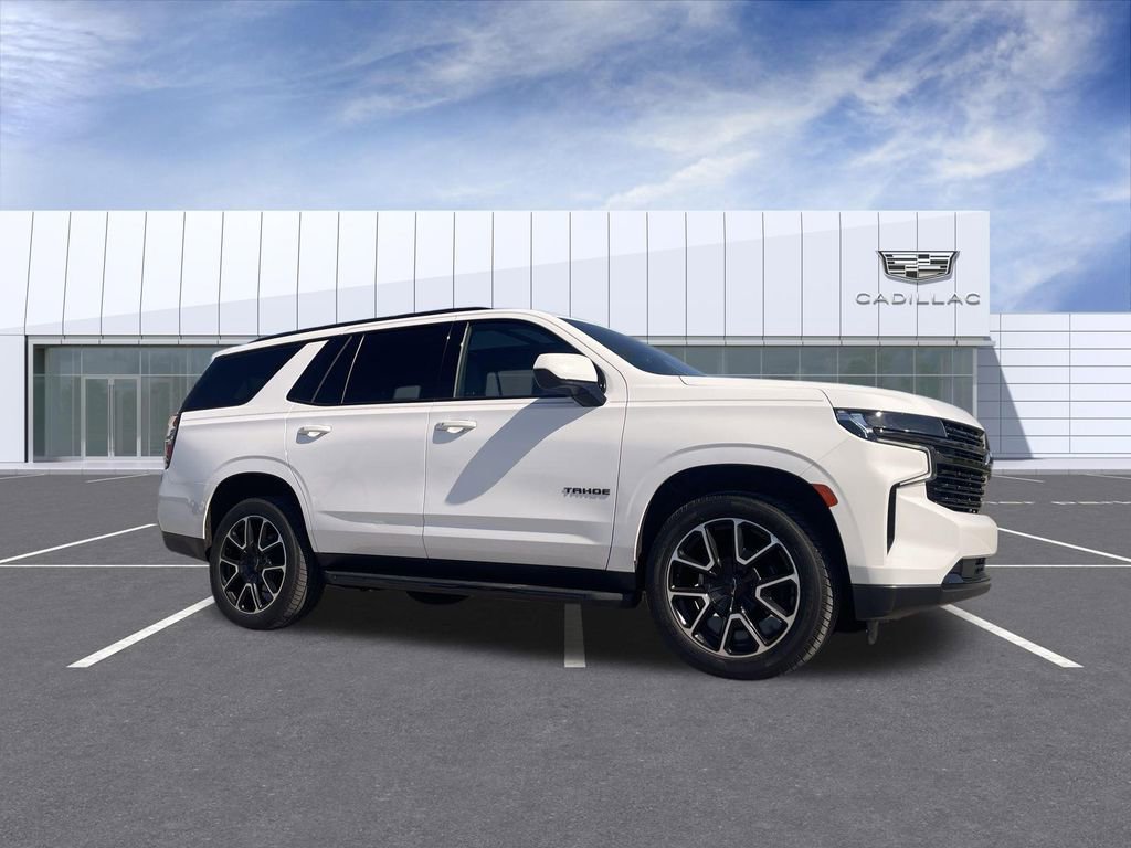 Used 2021 Chevrolet Tahoe RST w/ Max Trailering Package AWD/4WD image 1