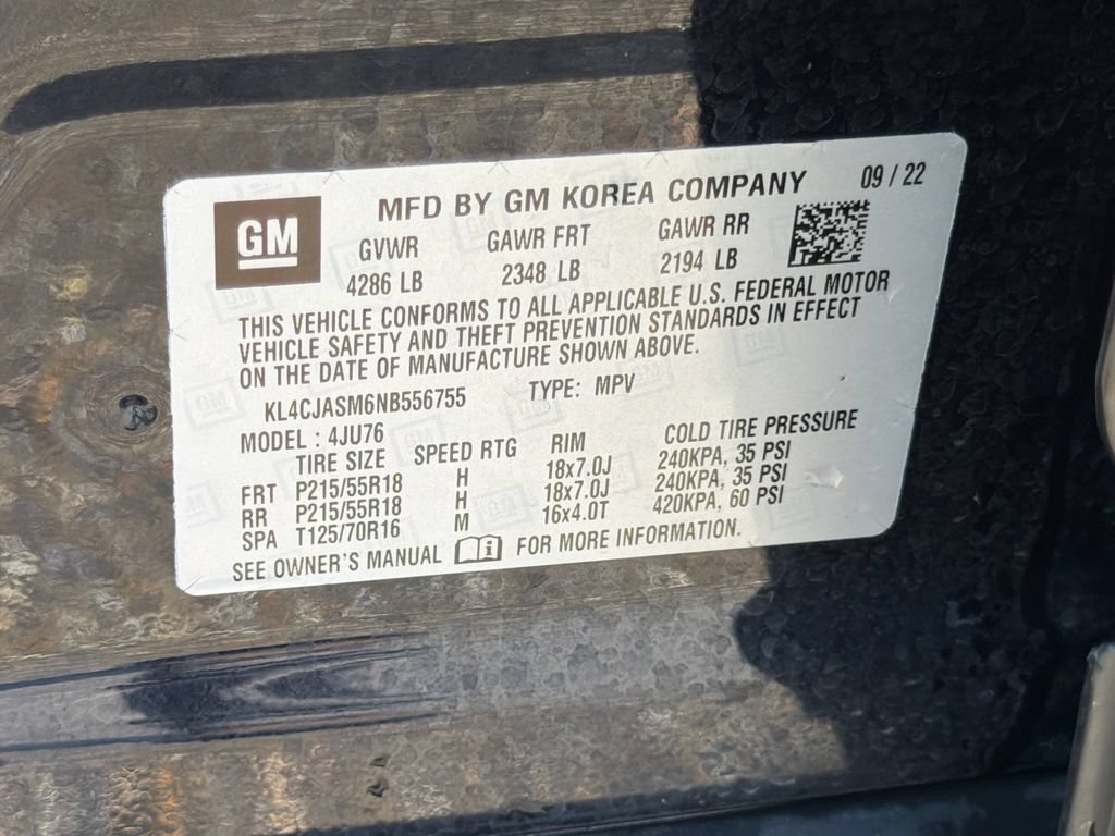 Certified 2022 Buick Encore Preferred w/ Safety Package FWD image 30
