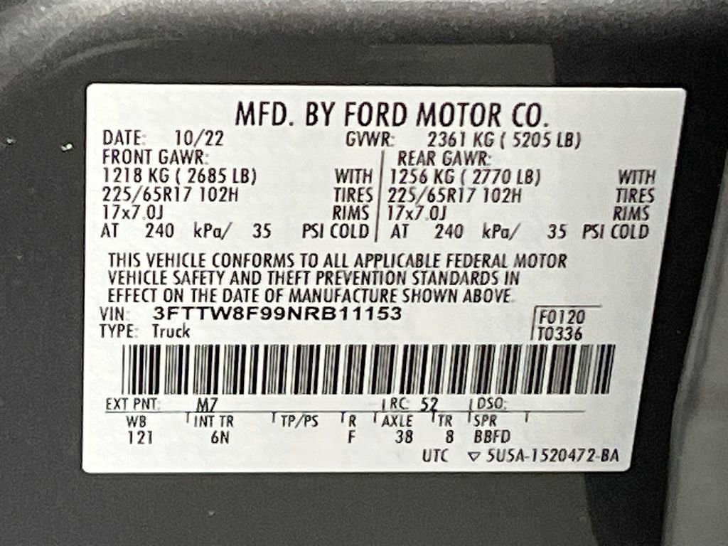 Used 2022 Ford Maverick Lariat w/ Lariat Luxury Package image 31