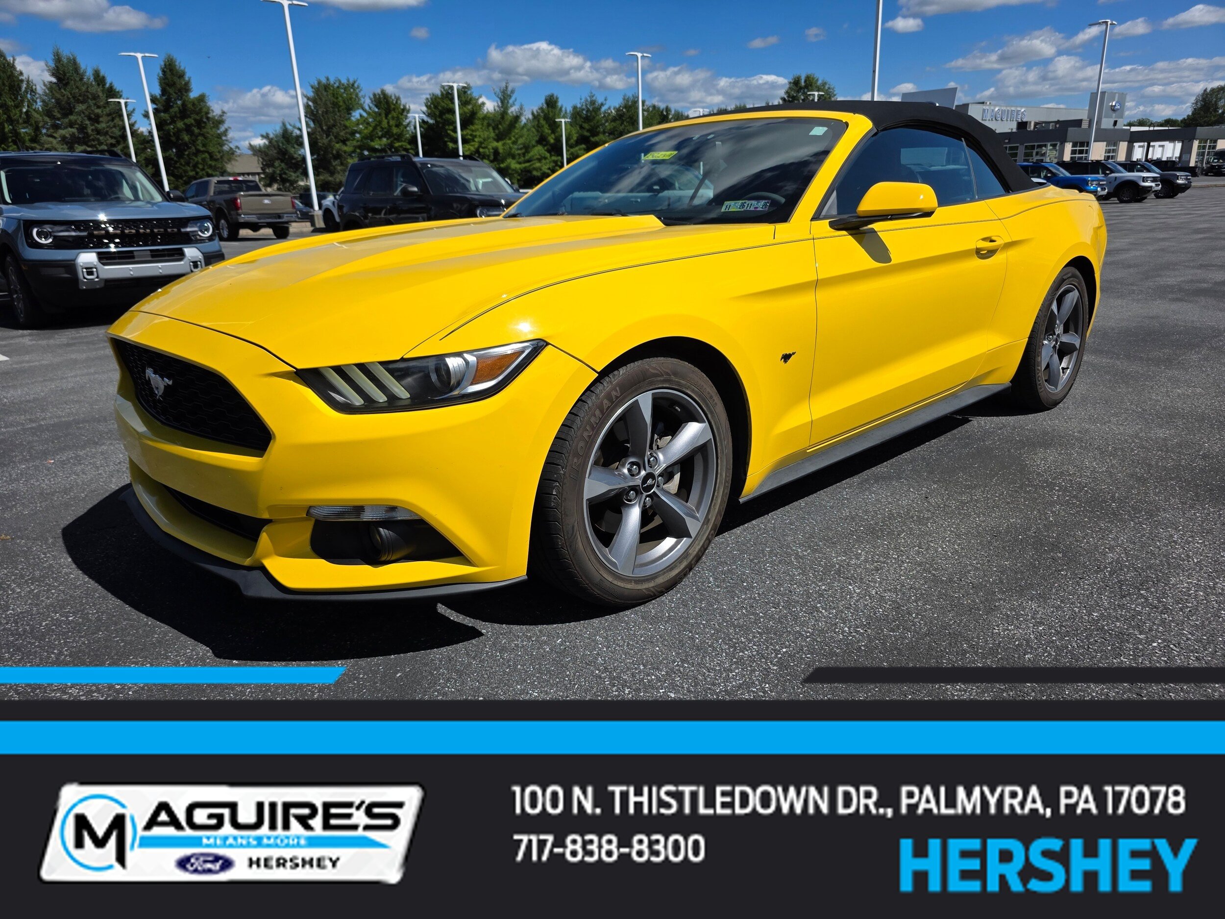 Used 2016 Ford Mustang Convertible w/ Equipment Group 051A
