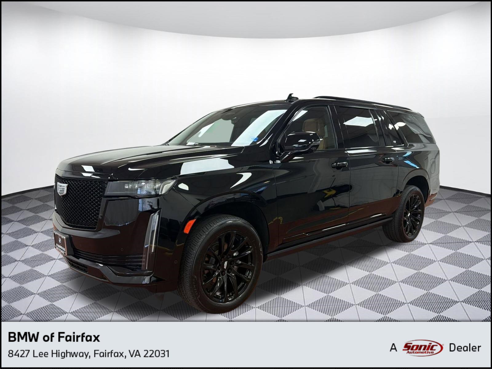 Used 2024 Cadillac Escalade ESV Sport w/ LPO, ONYX Package image 1