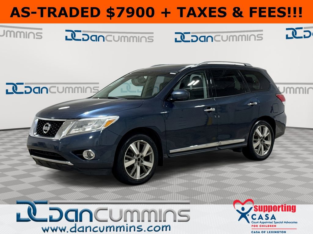 Used 2015 Nissan Pathfinder Platinum w/ Family Entertainment Package