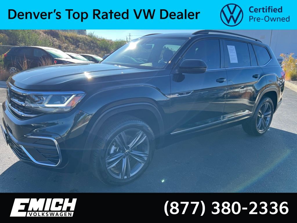 Used 2021 Volkswagen Atlas SE w/ Panoramic Sunroof Package