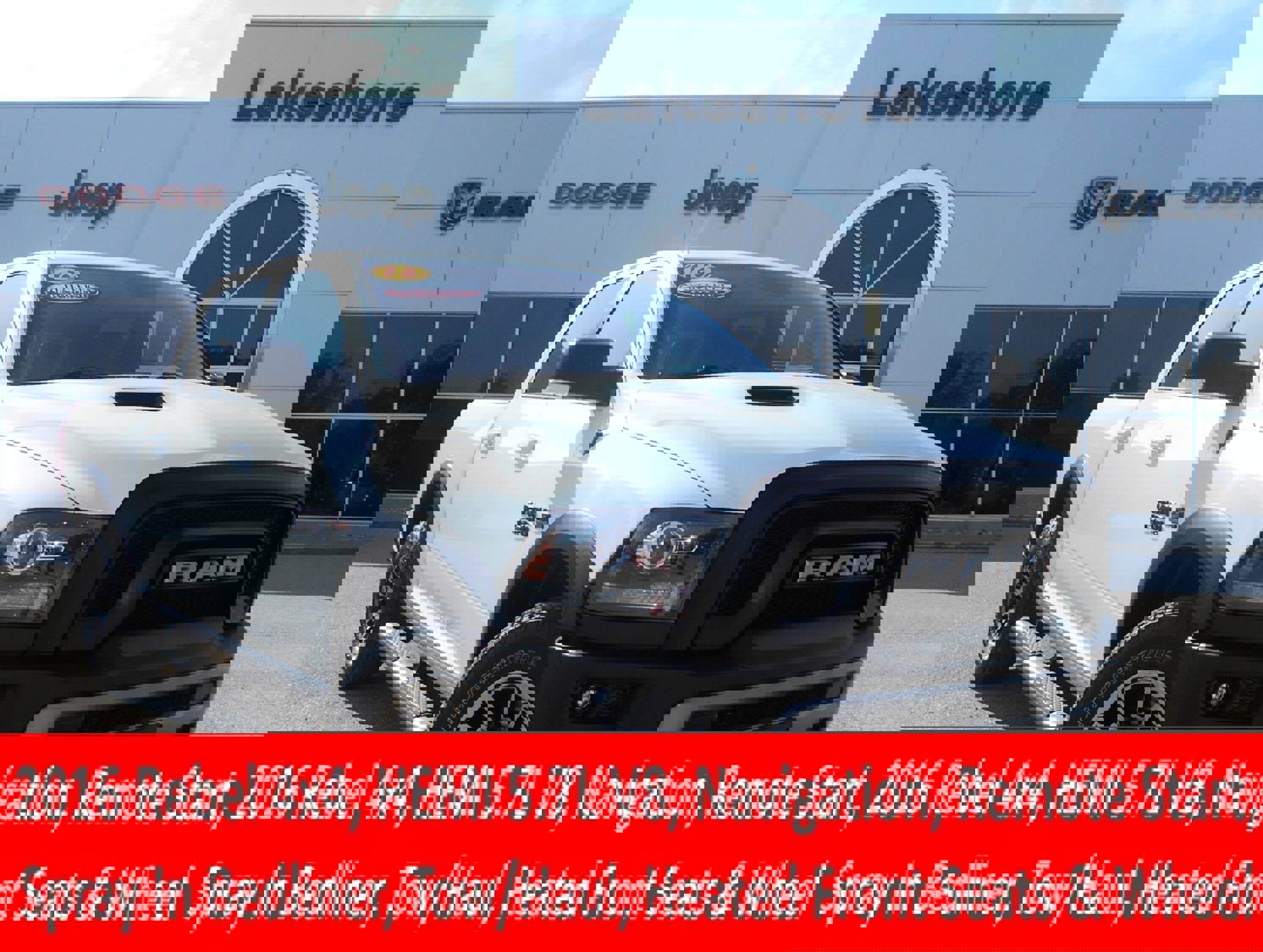 Certified 2016 RAM 1500 Rebel w/ Luxury Group