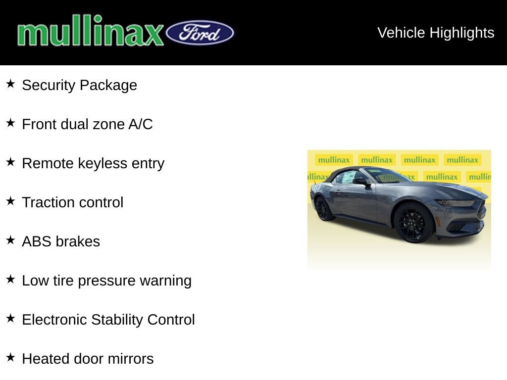 New 2025 Ford Mustang Premium RWD image 15