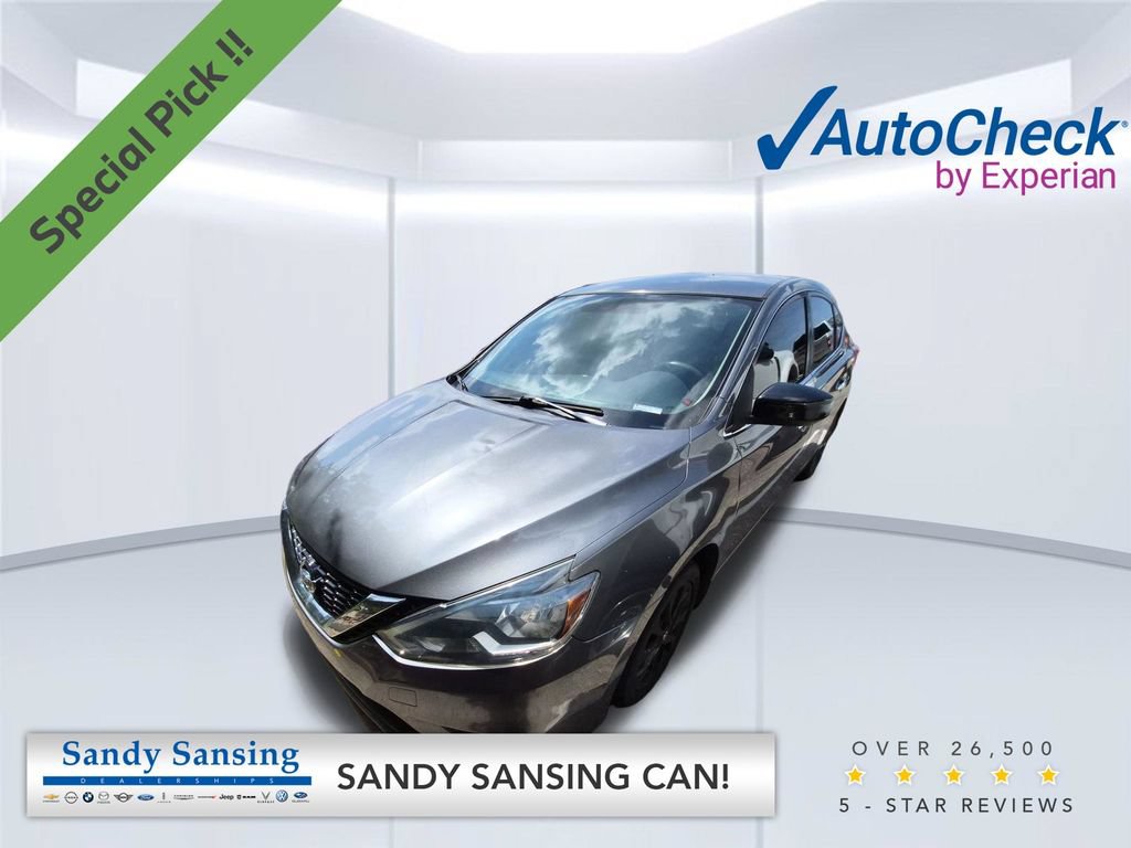 Used 2018 Nissan Sentra S w/ S Midnight Style Package FWD image 1