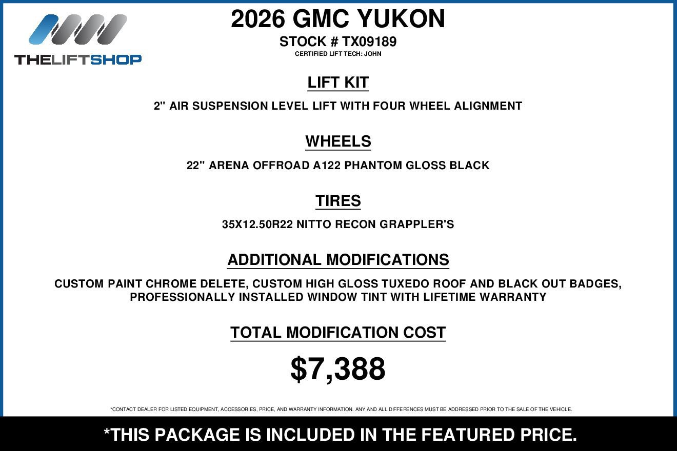 Used 2026 GMC Yukon XL Denali Ultimate AWD/4WD image 2