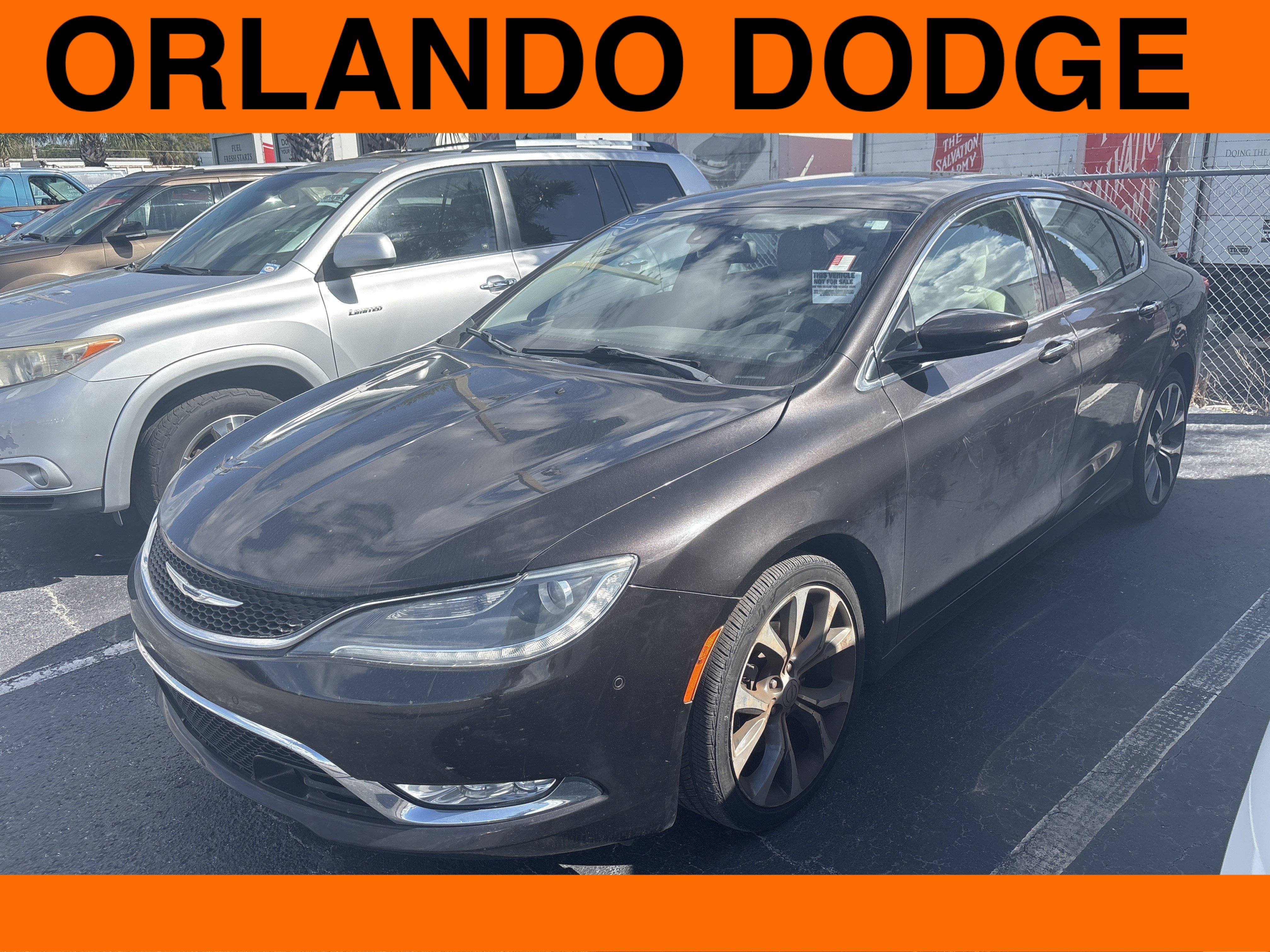 Used 2015 Chrysler 200 C w/ Navigation & Sound Group I