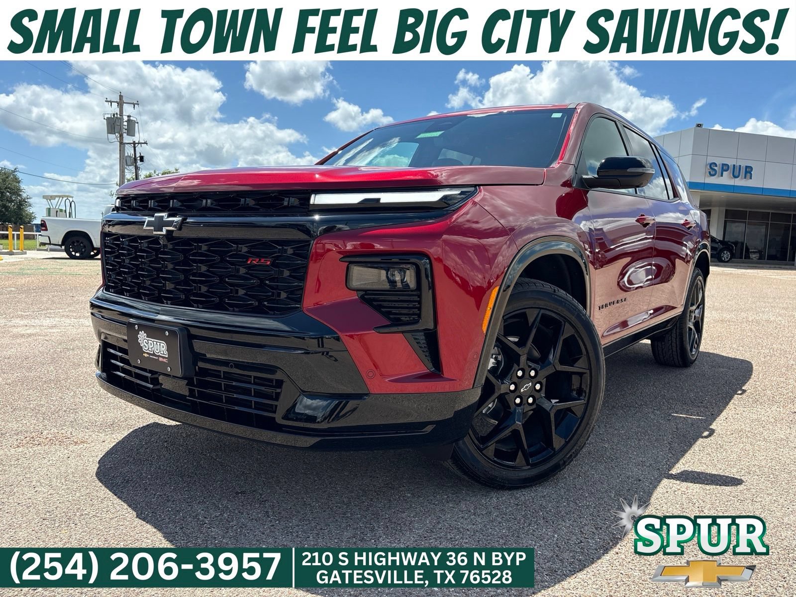 New 2026 Chevrolet Traverse RS